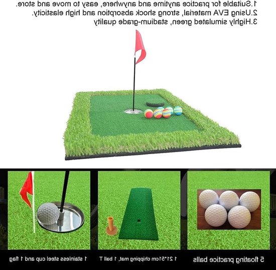 Drijvend Golf Voor Zwembad - Chipping Groen Spel - Zomer Achtertuin Entertainment van Merkloos — afbeelding 5