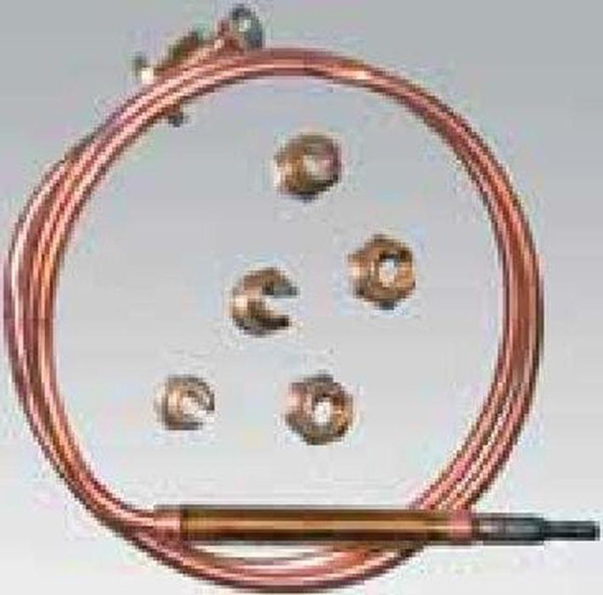 Universele Thermokoppel - Gasoven Onderdeel - Veilige Gasregeling - 600 mm Lengte - 60 cm - Metaal