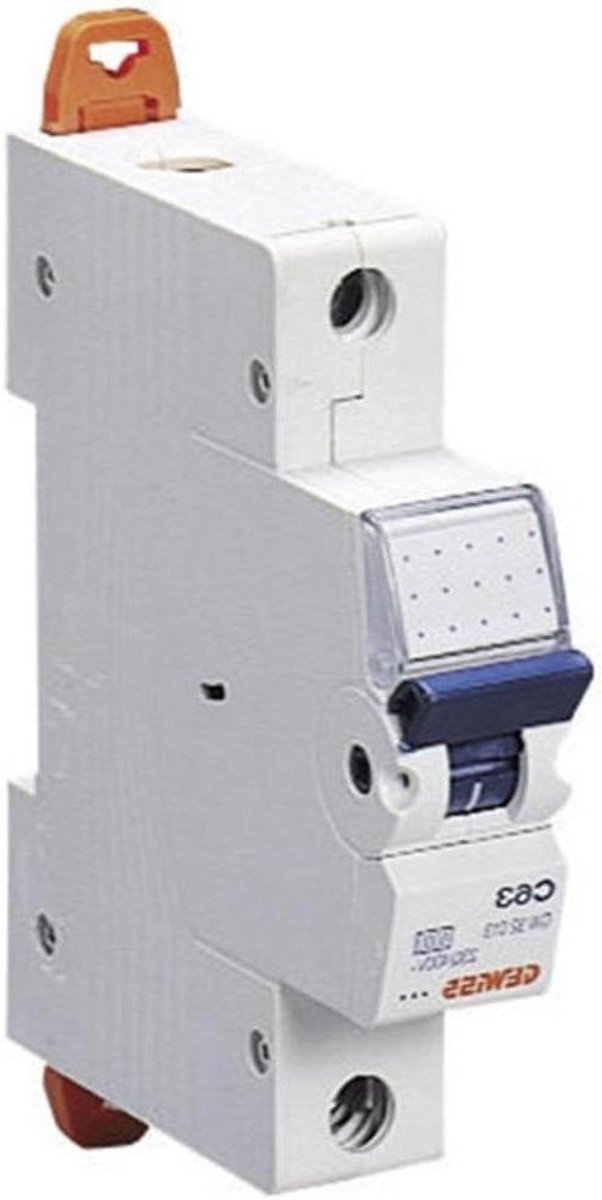 Magnetische Stroomonderbreker - Automatishe Zekering - Beveiligen Elektrische Circuits - 10kA Kortsluitbeveiliging - 1 Module - Wit