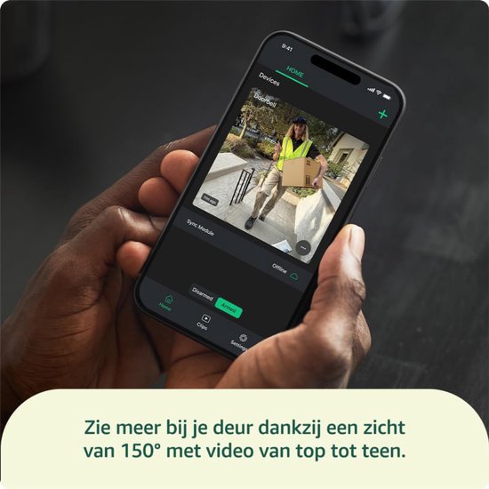 VLSelect® Deurbel Met Camera - Videocamera - Slimme Deurbel - Batterijduur Van 2 Jaar — afbeelding 2
