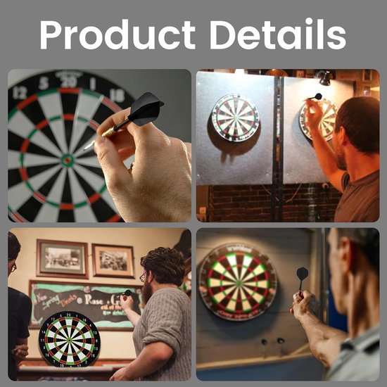 Dart Flights met Shafts - Dart Accessoires Set - Darts Spel - Stabiele Pijlen - 75 mm - null van Dart — afbeelding 2