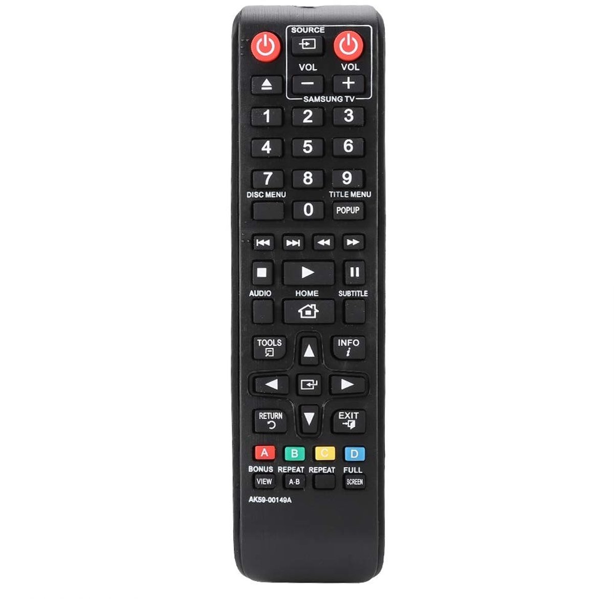 Store_9 - Vervangende Afstandsbediening - Blu-Ray Player - Grootte en gebruiksvriendelijk - Makkelijk te bedienen - Lange afstandsbediening - Gesch...