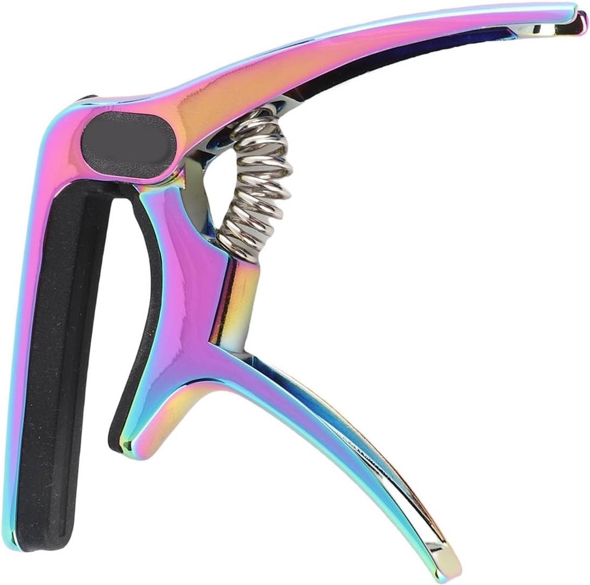 Guitar Capo met Plectrumhouder en Zachte Padding voor Akoestische en Elektrische Gitaren, Ukulele en Mandoline Accessoires voor Muzikanten