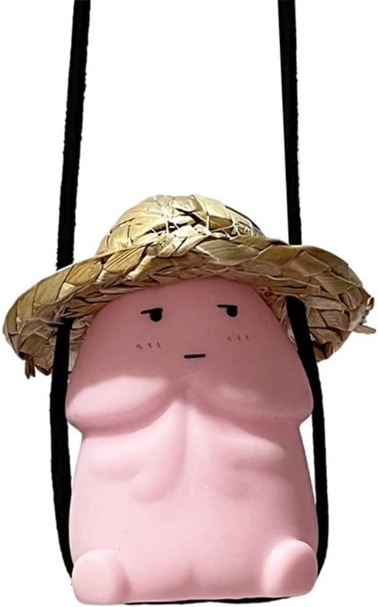 Grappige achteruitkijkspiegel hanger voor auto, unieke interieurdecoratie, leuke cadeaus voor mannen en vrouwen, swingende ornamenten