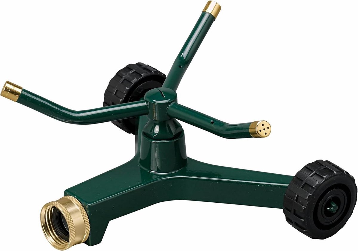 Verdeler Sprinklers - Waterverdelers Tuin - Gras Groen Houden - Drie Armige Werking - 17.8 x 22.2 x 10.2 cm