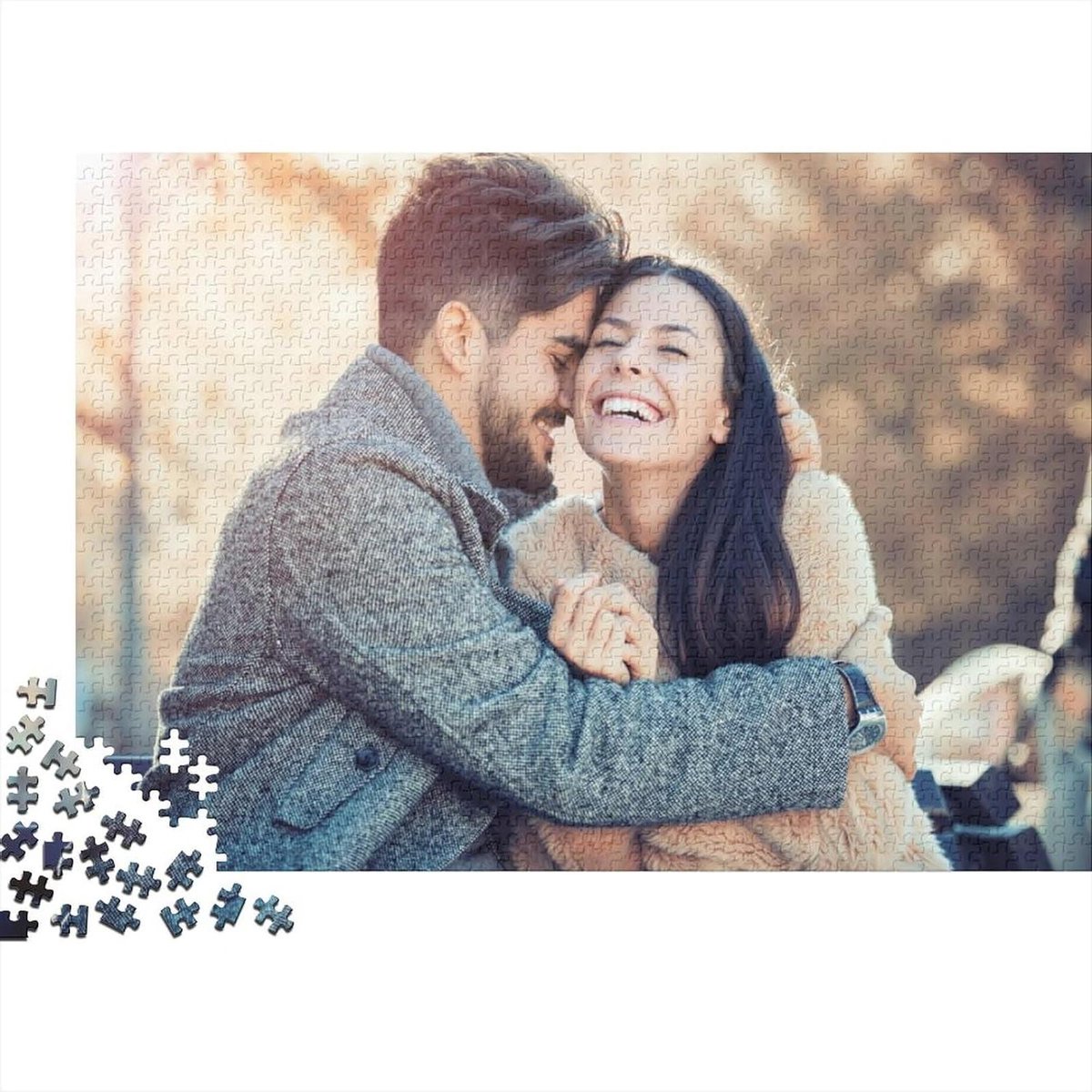 Gepersonaliseerde Foto Puzzel - Doe-het-zelf Puzzel - Ontspanning Thuis - Met Bonus Poster - 75x50cm - Stijl