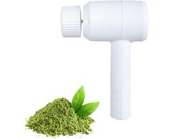 Elektrische Klopper - Matcha Mixer - Dranken Mengen - Batterij-gevoed - 20.5x13cm - Zwart
