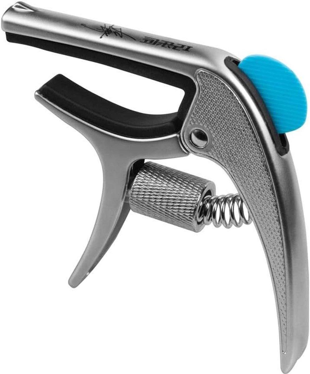 Gitaar Capo - Instrument Accessoire - Muziek Maken - Multifunctioneel Ontwerp - 9.7 cm - Zwart