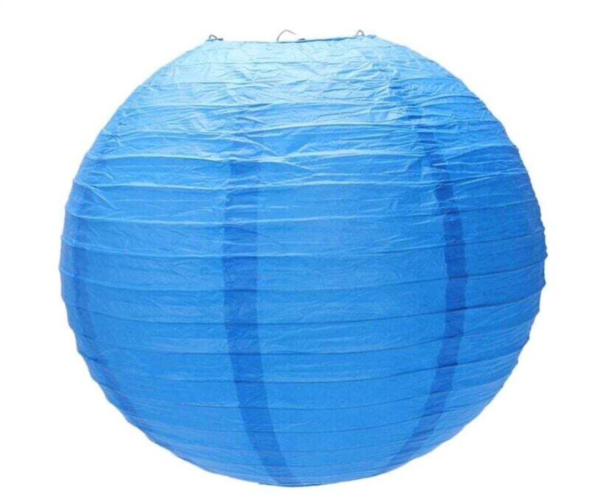 Papieren lampenkap in lantaarnvorm, geschikt voor bruiloften, 40 cm, marineblauw.