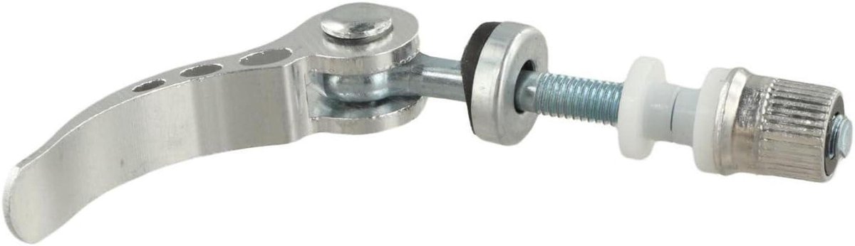 Zadelpenklem - Zadelklem - Fiets Zadel Verstellen - Gereedschapsvrije Verstelling - M6x60mm - Zilver