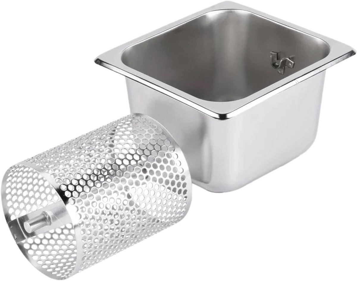 Boterroller - Boterwiel - Keuken Bakken - Roestvrij Staal - 175 cm - Zilver