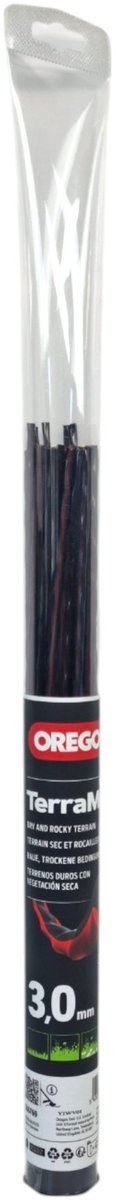 Oregon TerraMax maaidraad 3,0 mm x 35 cm, verpakking van 50 stuks ( 636769 )