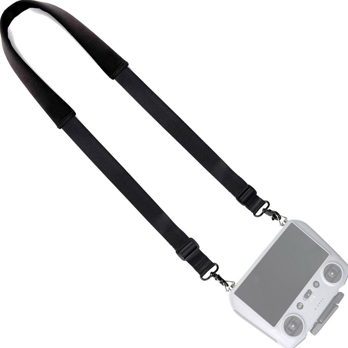 Nekkoord Afstandsbediening - Lanyard Controller - Drone Vliegen - Verstelbaar & Ergonomisch - 29 cm - Zwart