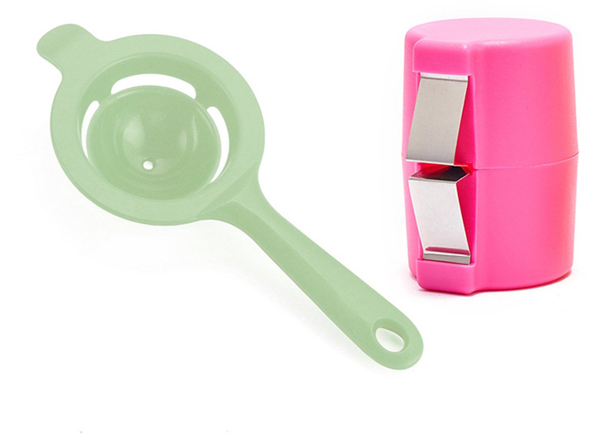 Oneay Een nieuw type eieropener – een gemakkelijke, handige en schone eieropener – met een hol, eivormig ontwerp – een keukengadget ontworpen voor "luie koks" – een handmatige eieropener van roestvrij staal voor thuisgebruik.