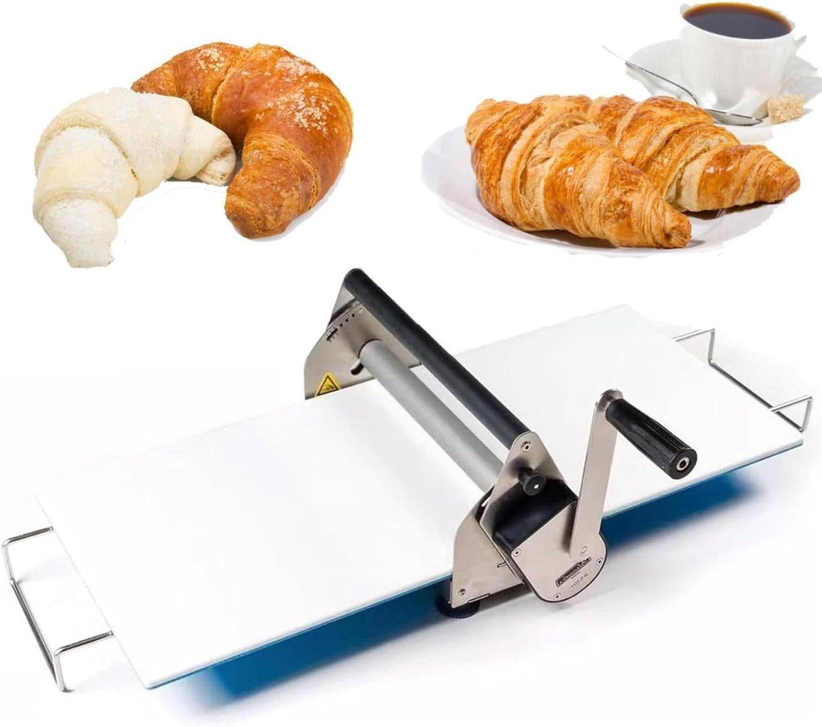 Deeg Rolmachine - Pastry Maker - Bakken Thuis - Inklapbaar Ontwerp - 11 Dikte Instellingen - Zilver