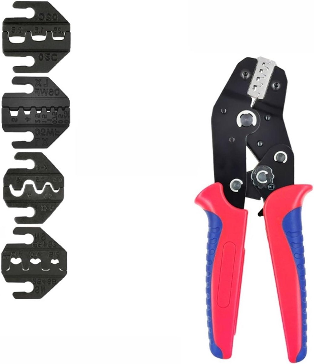 Krimptangen For XH2.54 Tab2.8 4. 6.3 /buisvormige/geïsoleerde Terminals Met 8-kaakset Elektrische Tang Nauwkeurig Krimpen(SN-48BSR 4JAW)