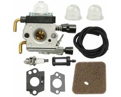 Carburateur met brandstofleiding geschikt voor STIHL HS75 HS80 HS85 HL75 HL75K FH75 HT70 HT75 KM80 KM85 KM85R SP80 SP85 FC75 heggenschaar draadtrimmer