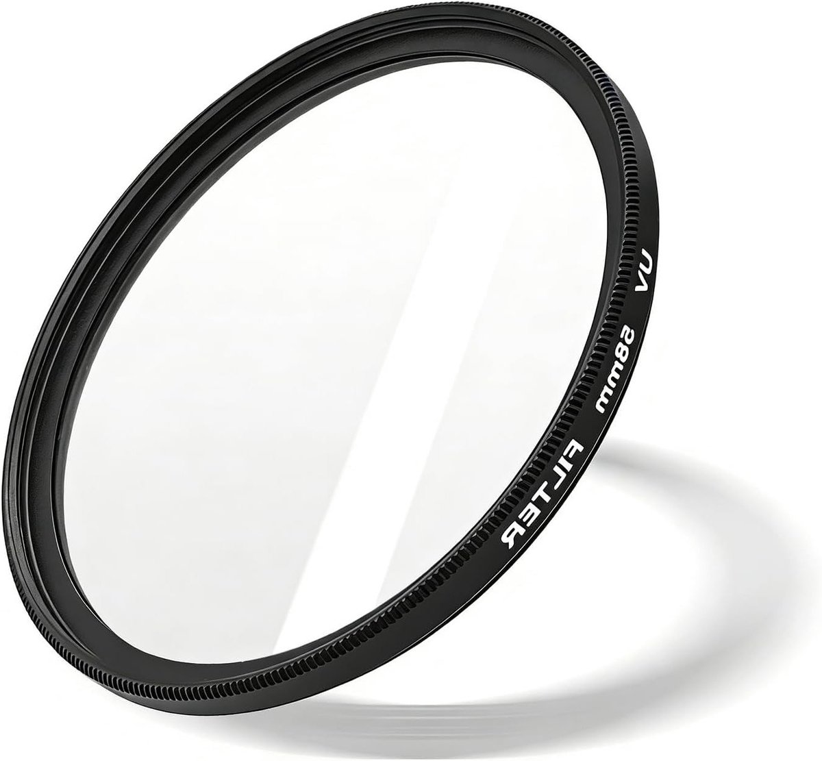 Ultra Dunne 58mm UV Filter voor SLR Camera - Bescherming tegen UV-straling, Meerdere Lagen Optisch Glas, Vermindering van Mist en Reflecties