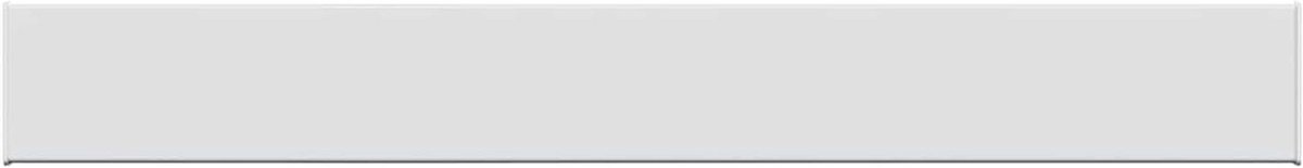 Raamsokkel PVC - Vensterbank Raamafwerking - Binnen en buiten - UV- en waterbestendig - 80 x 15 cm - Wit