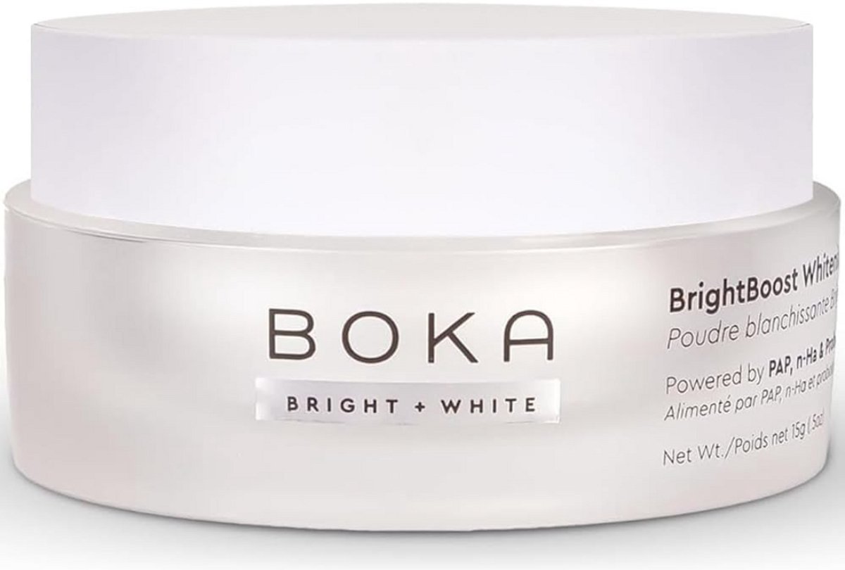 Boka Teeth Whitening Powder met Nano Hydroxyapatite - Tandpoeder voor Gevoelige Tanden - Natuurlijk Wittere Tanden met Probiotica & Aloë Vera