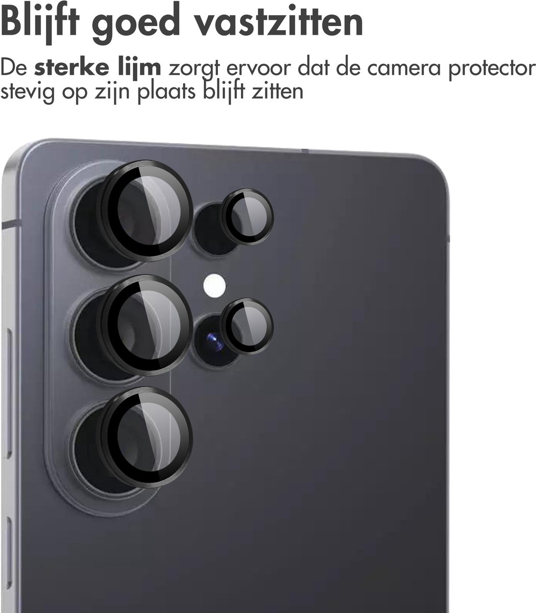 imoshion Camera Lens Protector - Geschikt voor Samsung Galaxy S26 / S26 Plus - 2 Pack - Zwart — cadeau in Cadeau-ideeën - foto 3