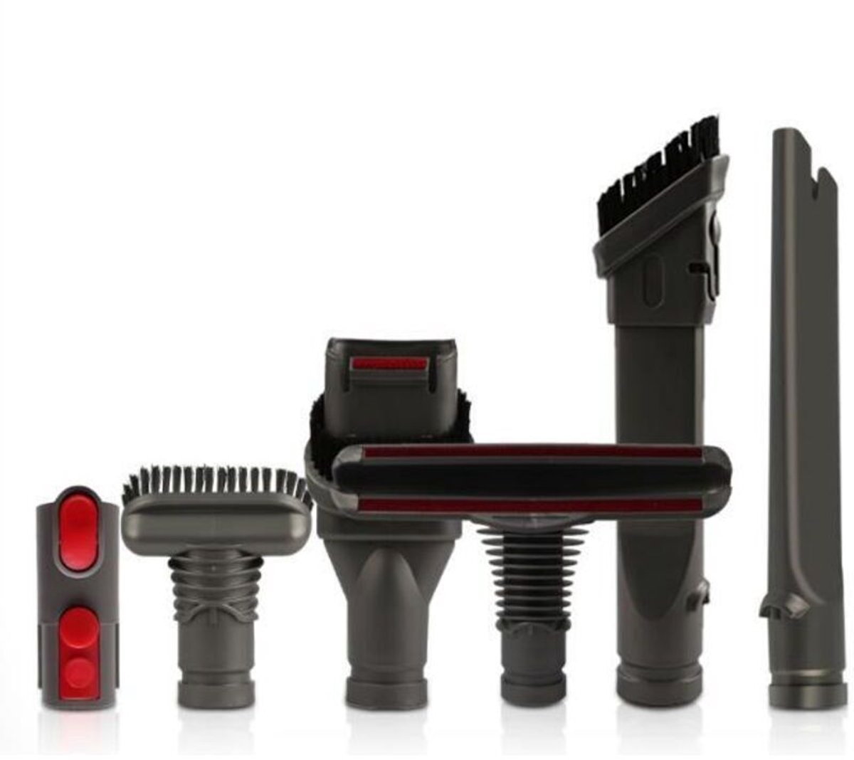 Geschikt voor Dyson DC35/45/52/58 stofzuiger 6-delige set met platte spleetborstel