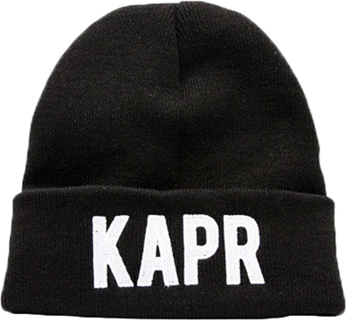 KAPR Muts – Beanie Mannen – Warme Muts – Casual Beanie – KAPR Accessoire Zwart