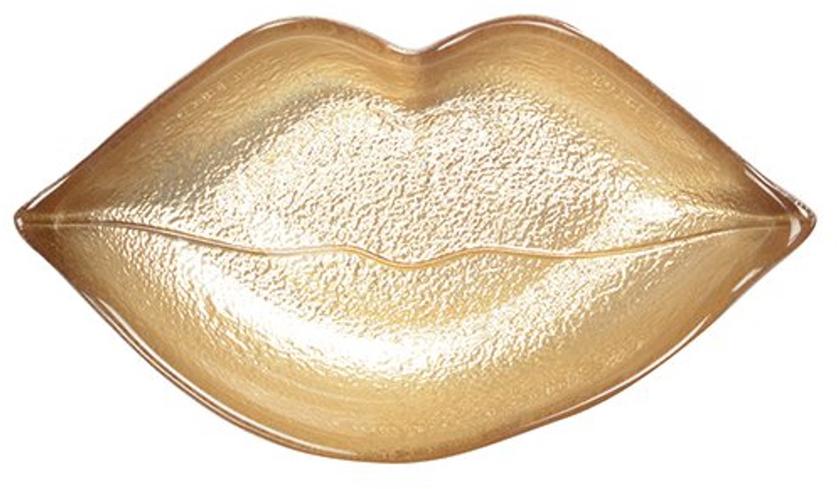 AULICA - Briljante Golden Mounth Cup - Sieradenschaaltje - chocoladeschaaltje - 17,5x4x4cm - Goud