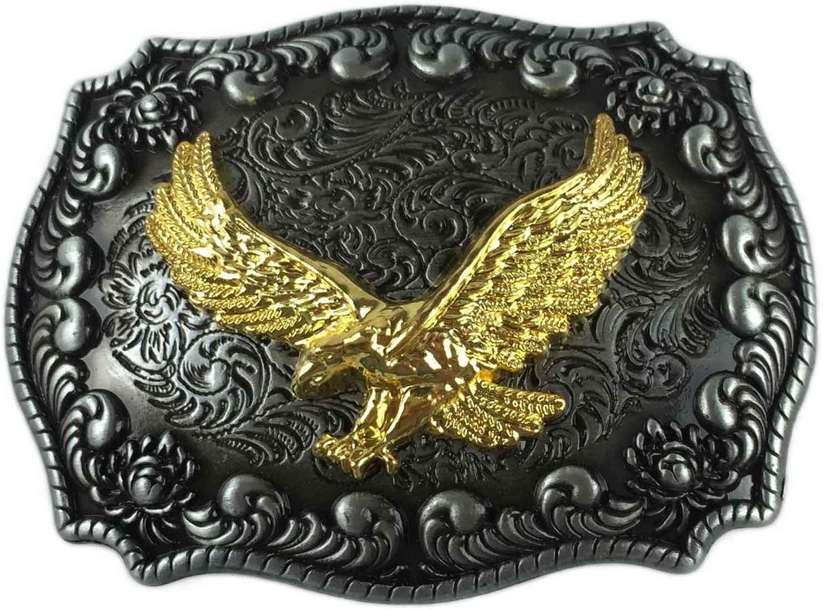 Leren Geklede Riem voor Mannen en Vrouwen met Gegraveerde Motieven voor Jeans en Rodeo Gebruik