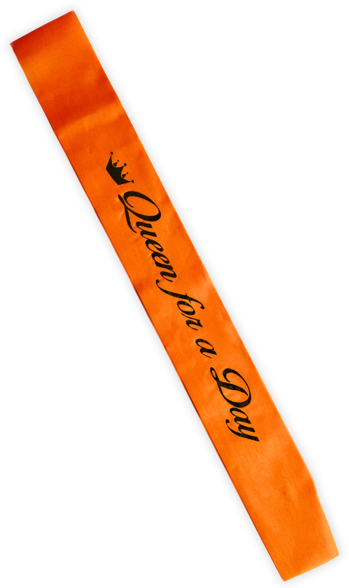 3 BMT Oranje Sjerp Koningin - Queen for a Day - Accessoire voor Vrouw