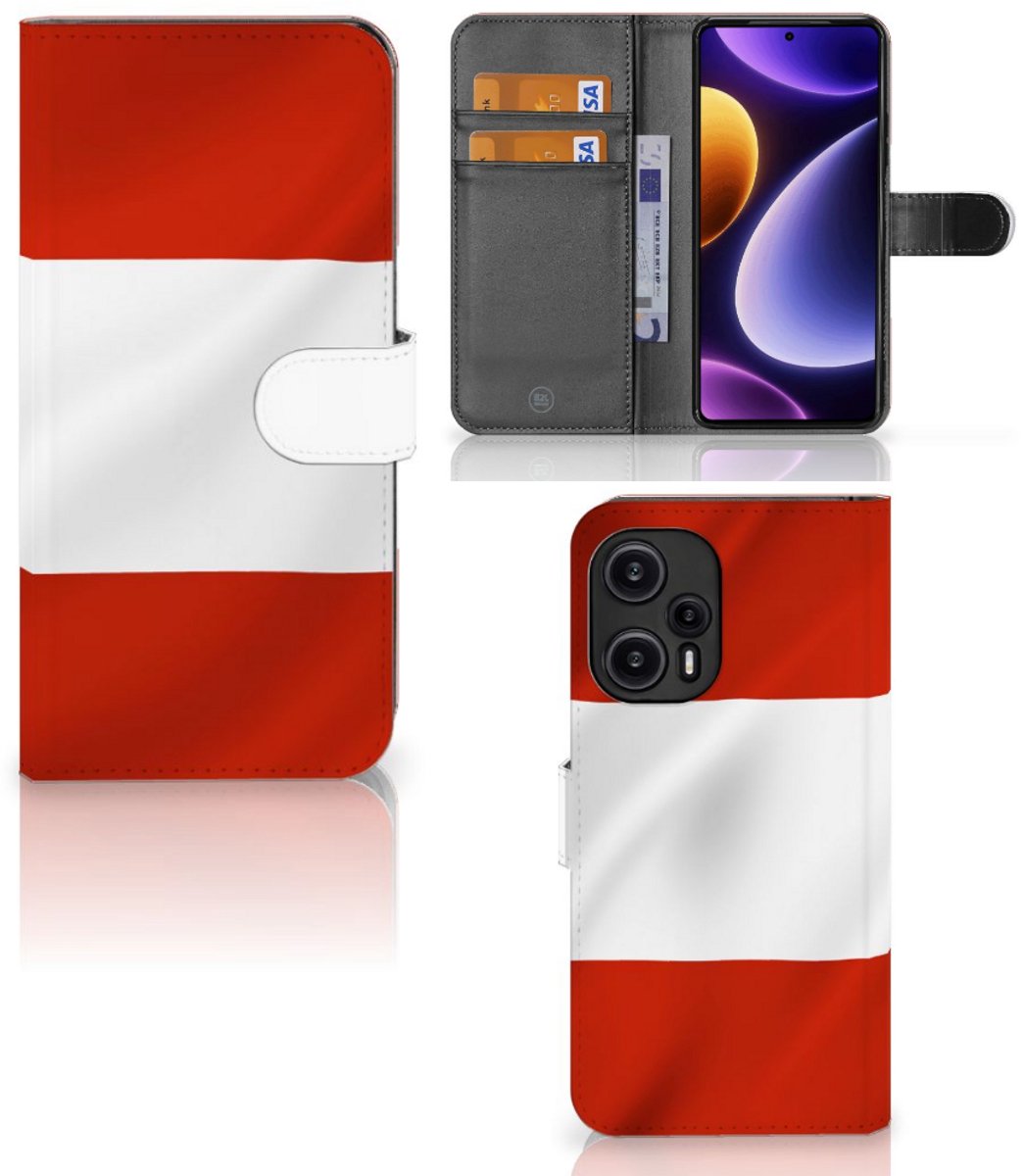 Xiaomi Poco F5 Bookstyle Case Oostenrijk