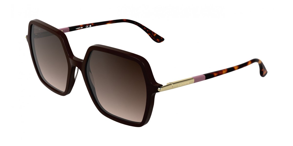 Lacoste L6079S Burgundy 57/17/140 WOMAN Zonnebrillen
