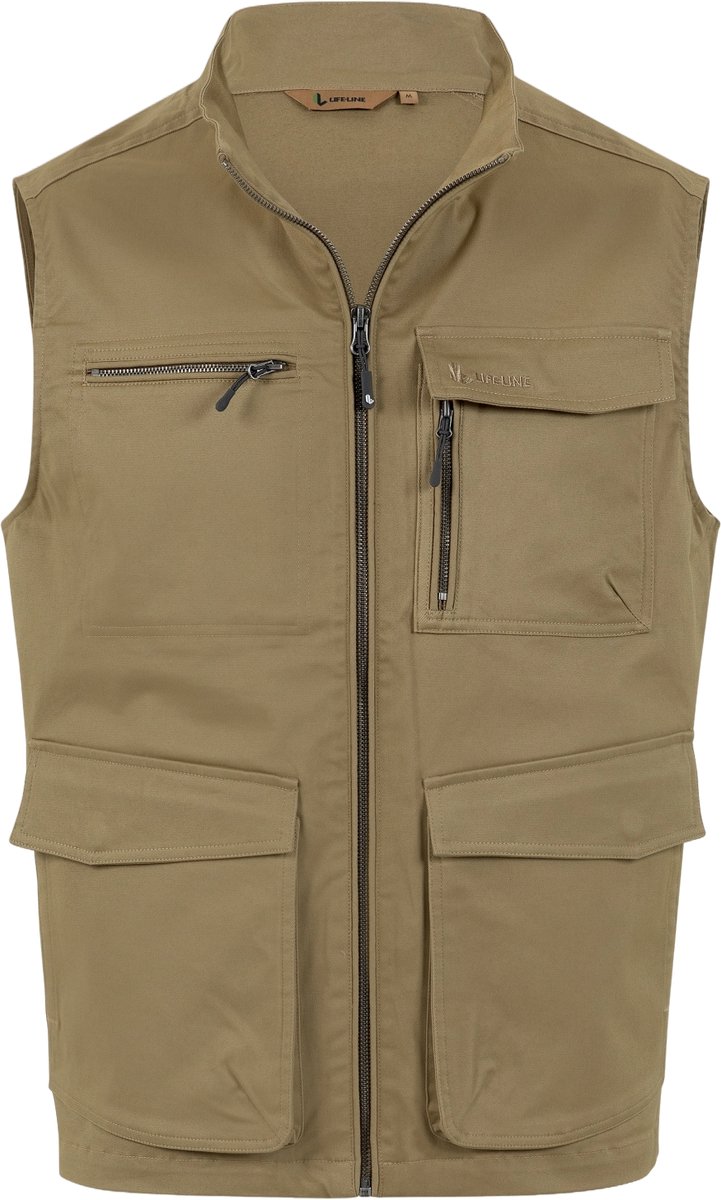 Life-Line Logan Vest Heren Vest Bruin