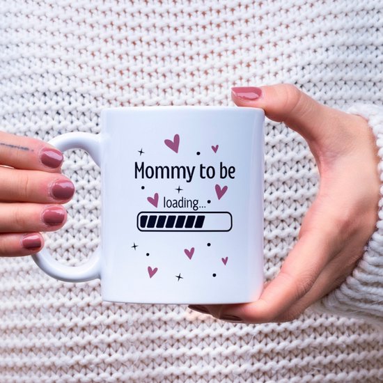 Mommy to be mok - eerste Moederdag cadeau - cadeautje voor toekomstige mama - zwangere vrouw geschenk