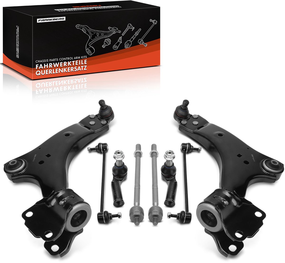 Frankberg 8-delig Draagarm Set Vooras voor Volvo XC60 156