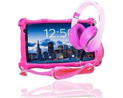 Quvo® Kindertablet Deplay - Kinder Tablet Deplay - Kindertablet Deplay Pro - Roze - 23cm x 13cm x 1cm