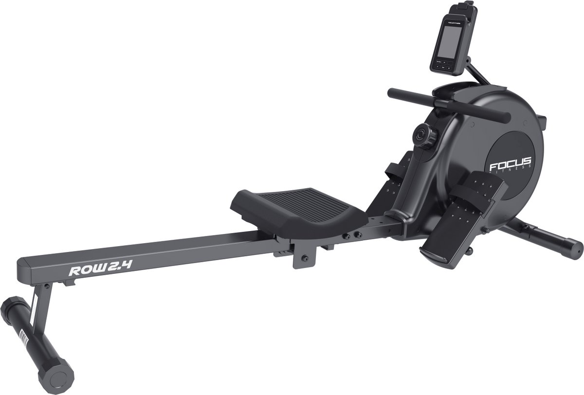 Focus Fitness Row 2.4 Roeitrainer 16 Weerstandsniveaus Zwart - afbeelding 3