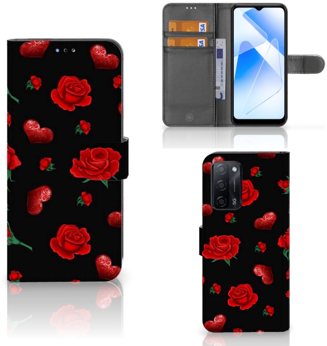 OPPO A16/A16s/A54s Leuk Hoesje Valentine
