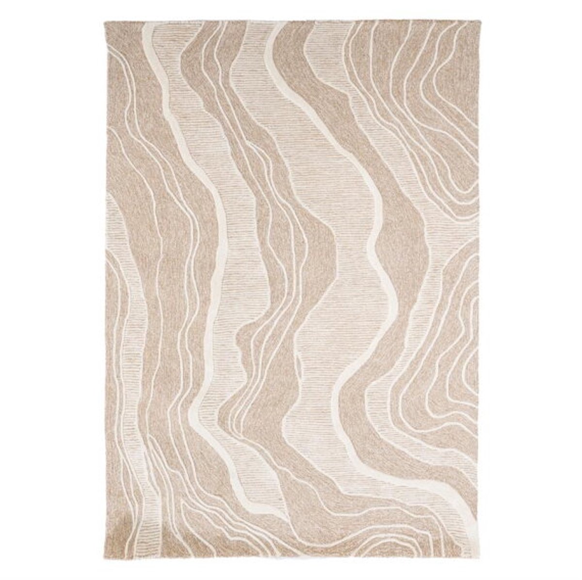 Vloerkleed Soil 160x230cm - beige | BY-BOO