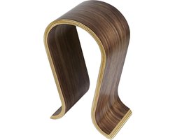 Houten Hoofdtelefoonstandaard voor Omega Hoofdtelefoons en Headsets, Desk Display Hanger voor Audio-Technica, Bose, AKG, Sennheiser en Beats Studio