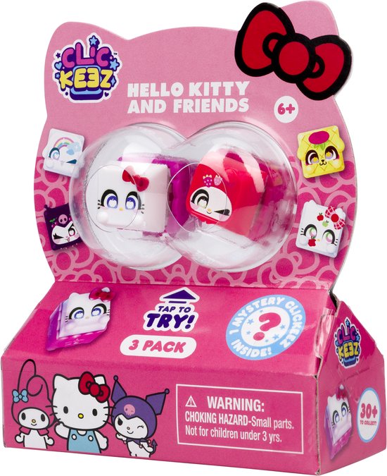 Clickeez Hello Kitty & Friends 3 Pack – Fidget – Verzamel ze