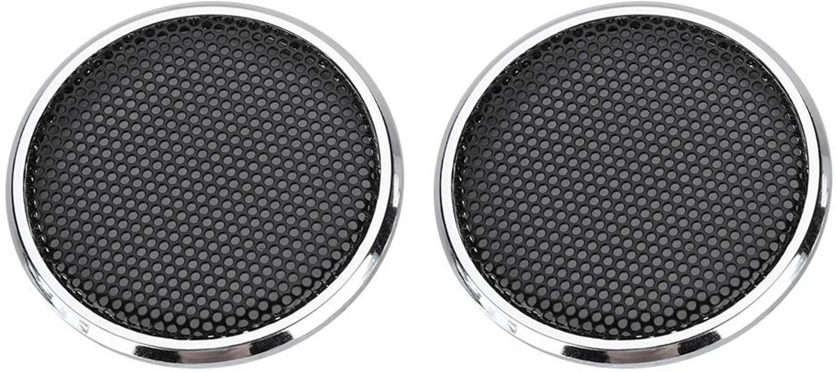 Allecto - Speaker mesh case - Beschermende grille - 1 inch - Decoratieve speakerhoes - Geschikt voor kleine speakers - Staalgrille