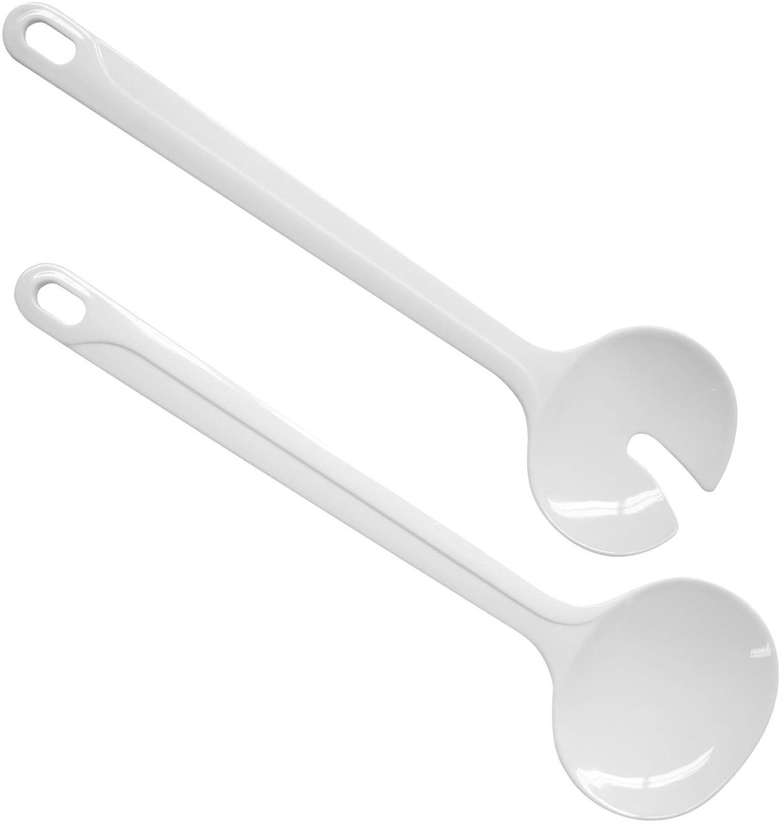 Saladebestek Set - Opschepbestek - Salade Serveren - Met Ophangoog - 29.5 cm - Gesorteerd