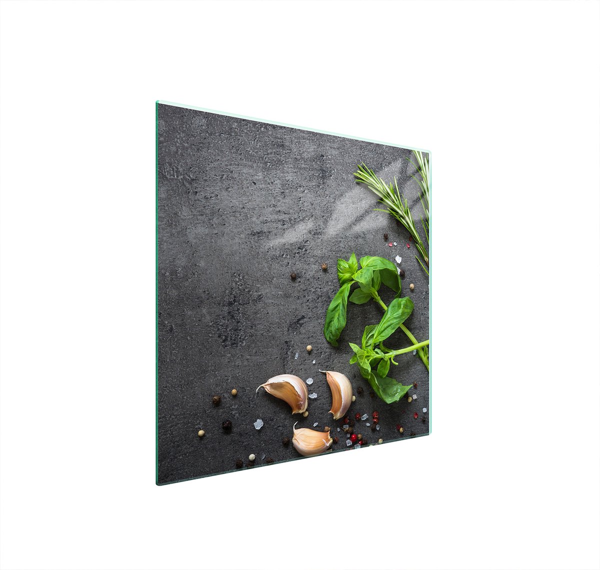TMK ArtDeko - Serie - Glazen Beschermplaat - 50x52 cm - Veilige Montage