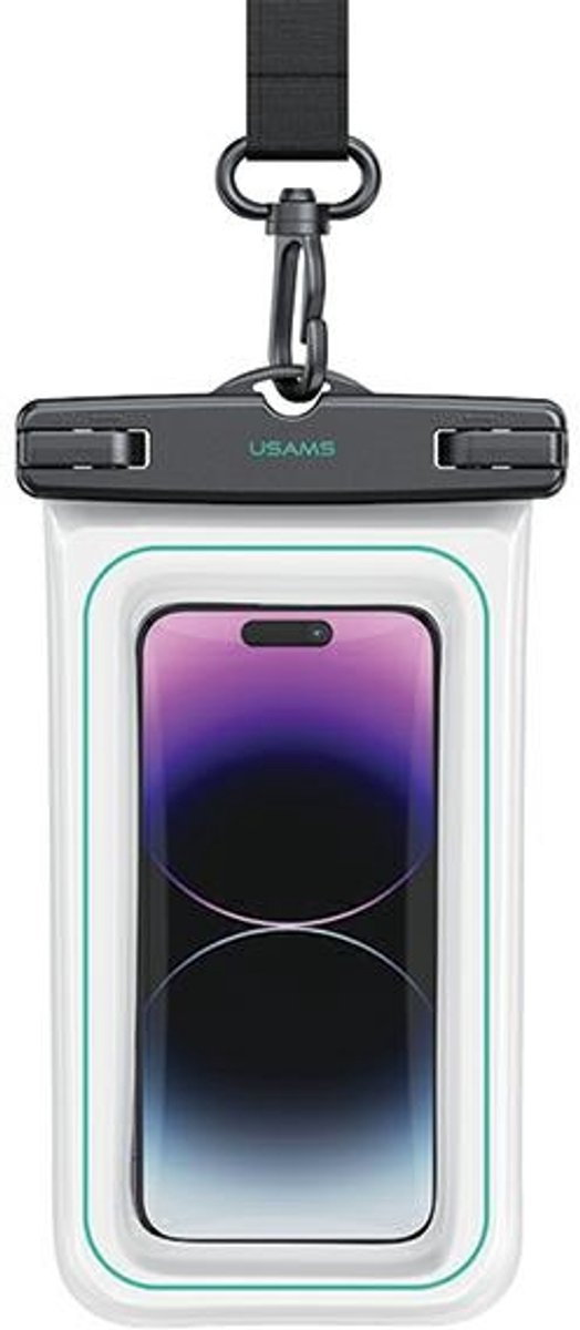 USAMS - Waterdichte Hoes - 6.7 inch - IP68 - Wit