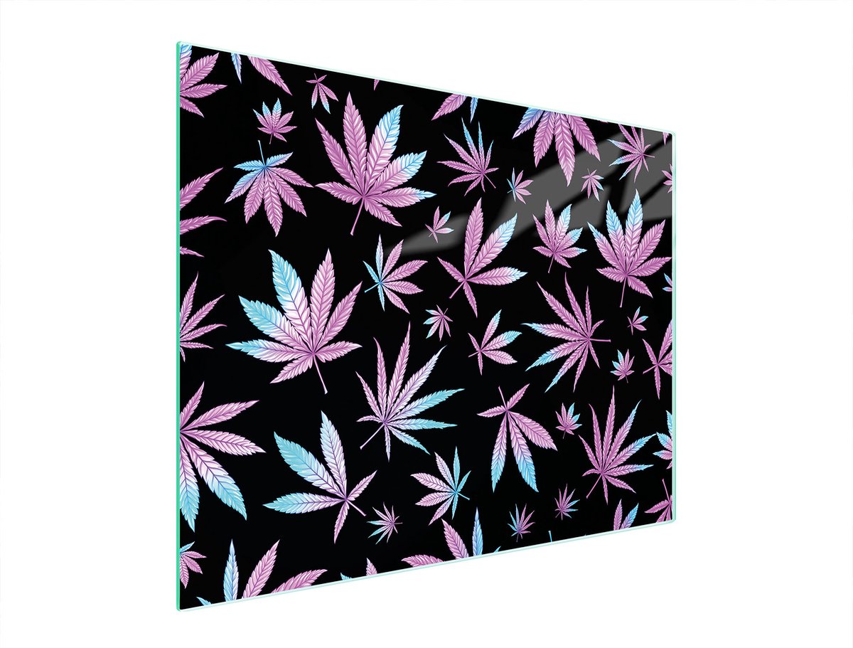 TMK ArtDeko - Snijplank - 52x40 cm - Glas - Met Siliconen Noppen - Hittebestendig