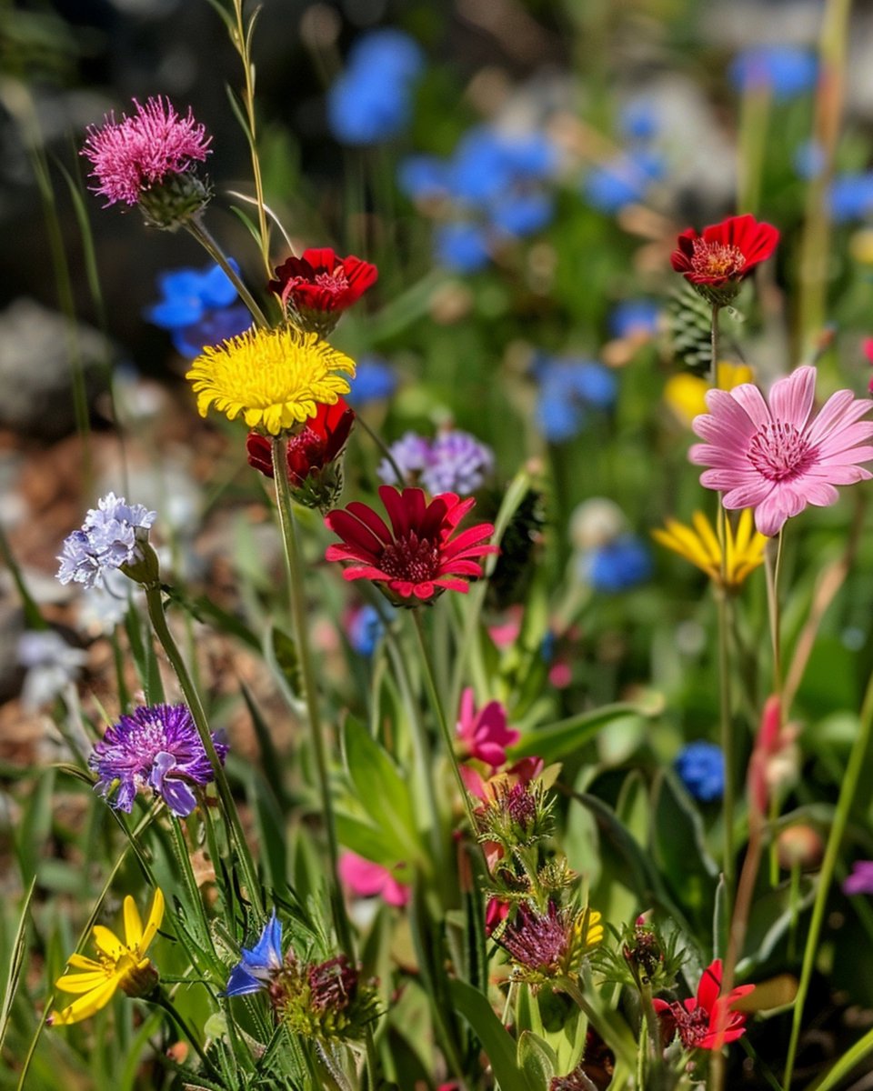 3 sets - Weidebloemen Zaden Inheems Bloemenmengsel Eenjarig Meerjarig 50g 25 M2