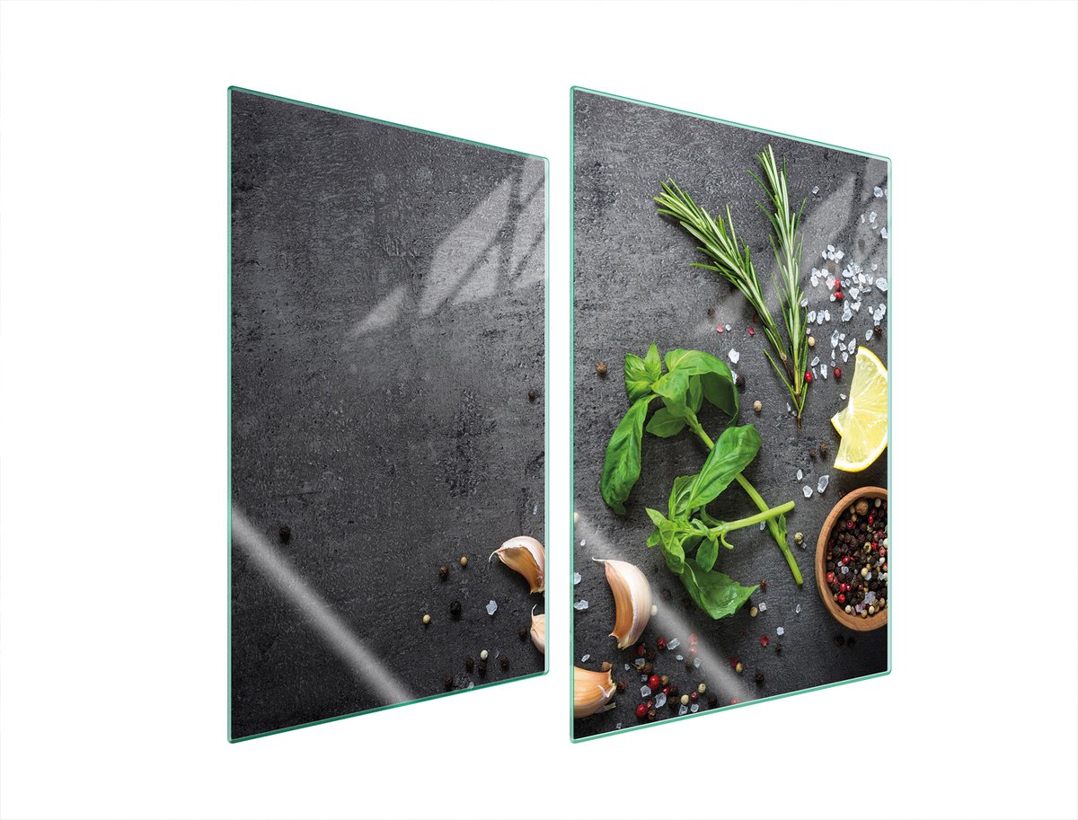 TMK ArtDeko Serie - Glazen Beschermer - 35x52 cm - Veilig - Multifunctioneel