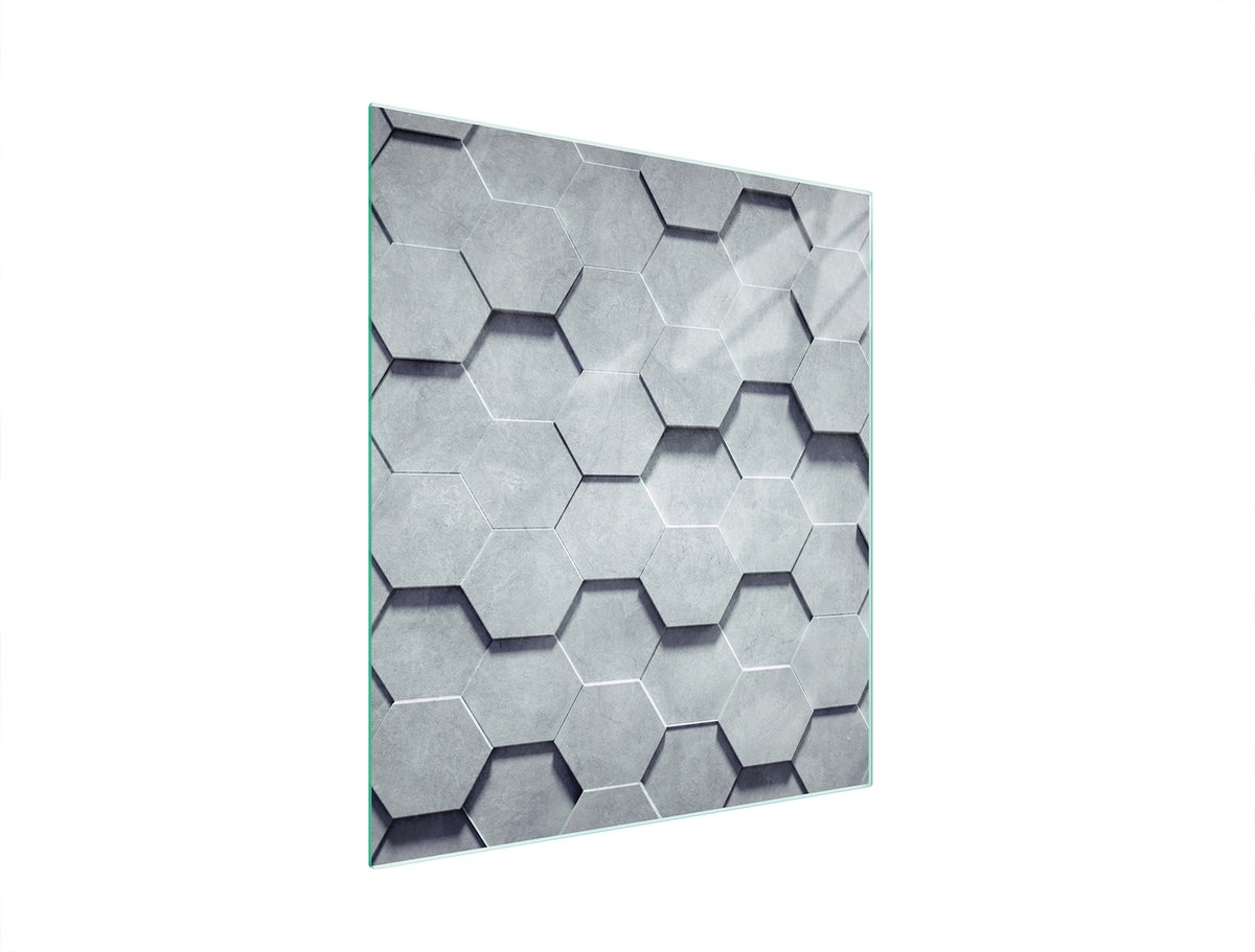 TMK ArtDeko - Snijplank Glas - 45x52 cm - Veilig - Modern