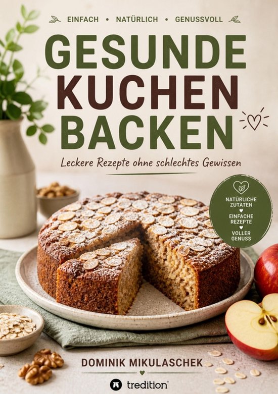 Gesunde Kuchen backen - cover